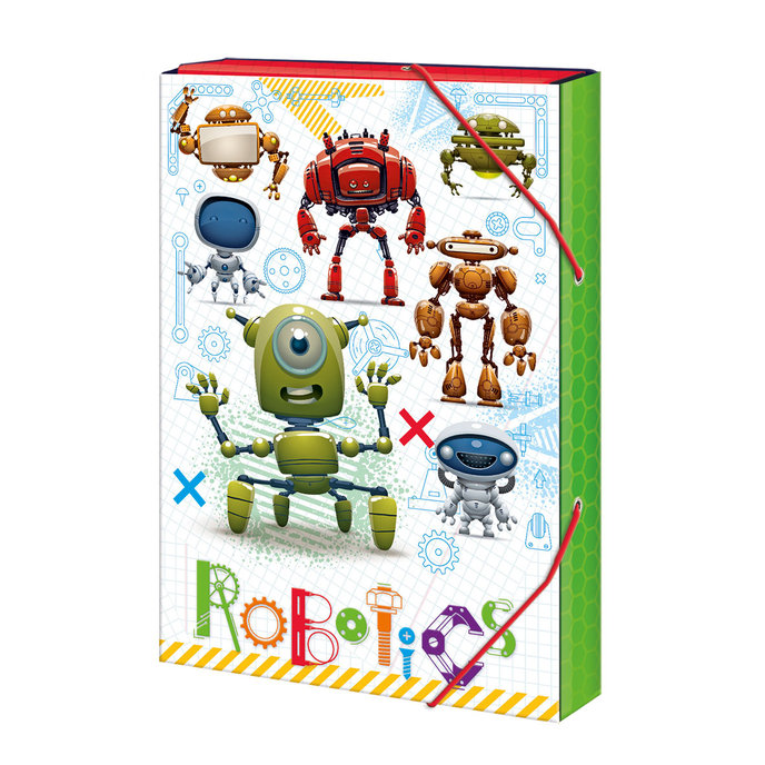 1231-0327 Box na zošity A4 Robotics