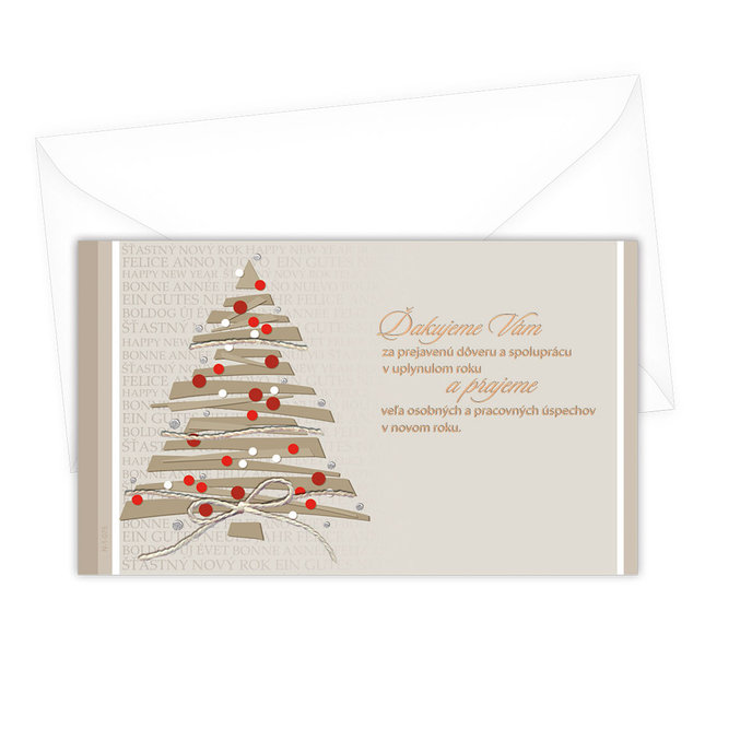 N-1-075 Christmas greeting card SK