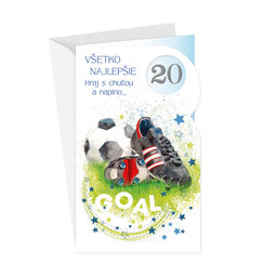 15-6603 Greeting card SK/20