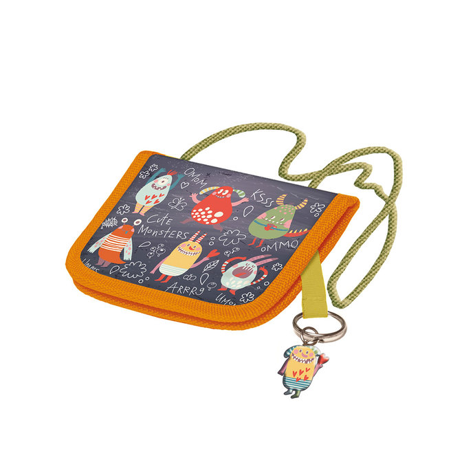 1821-0290 Wallet Cute Monsters