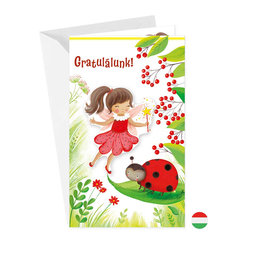 17-6052 Greeting card for children HU