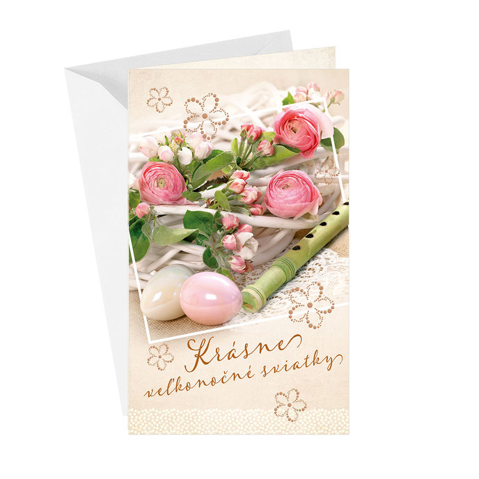 12-6021 Easter greeting card SK