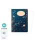 1598-0428 Zošit A6, 40 listov, TYP 644 Cosmic adventure