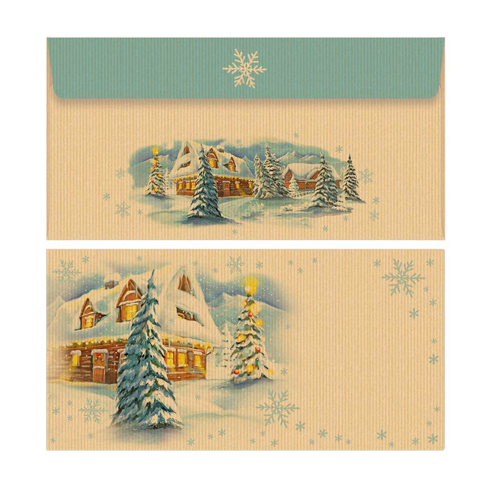 1083-1011 Christmas envelope
