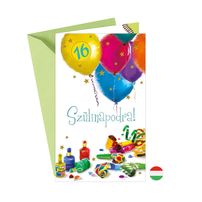 15-6338 Greeting card  HU