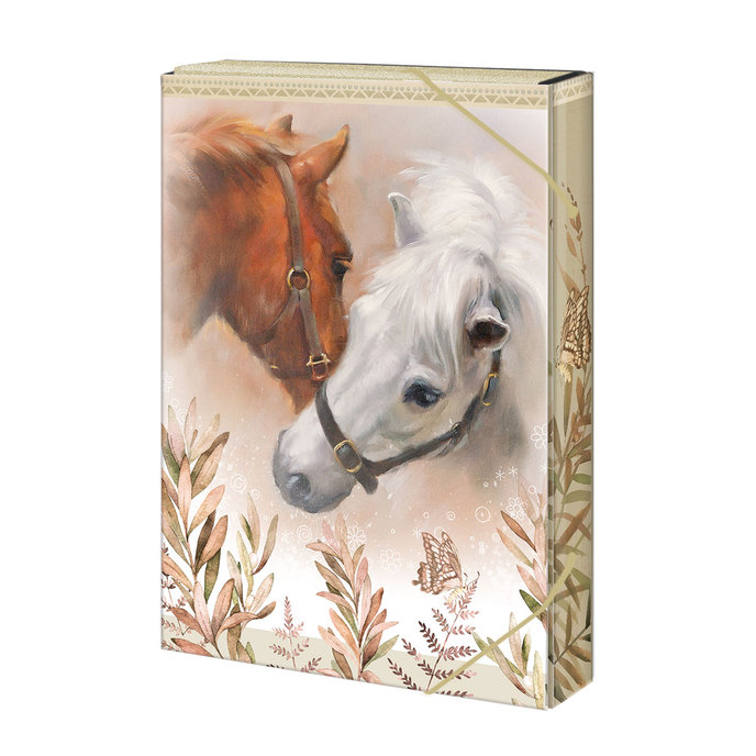 1231-0360 School folder A4 Horses & me