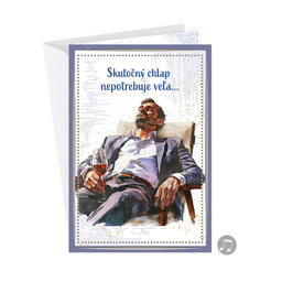 75-8032 Greeting card with music SK