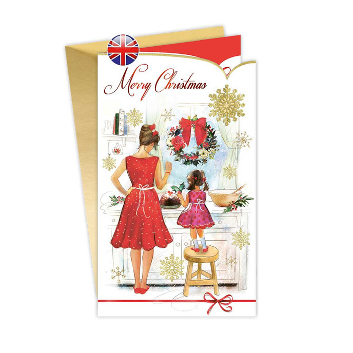 11-6361 Blahoprajná karta vianočná  EN