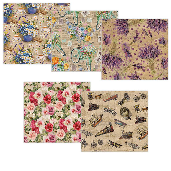 0955-0005 Baliaci papier kraft 100x70, box 70rol.