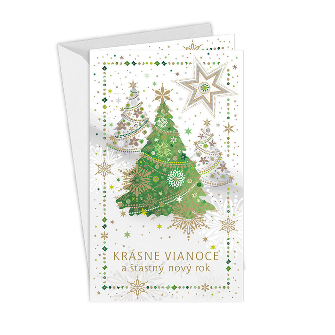 11-6488 Christmas greeting card SK