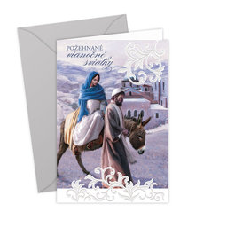 71-673 Christmas greeting card SK