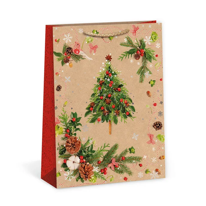 0884-0073 Gift bag NATUR