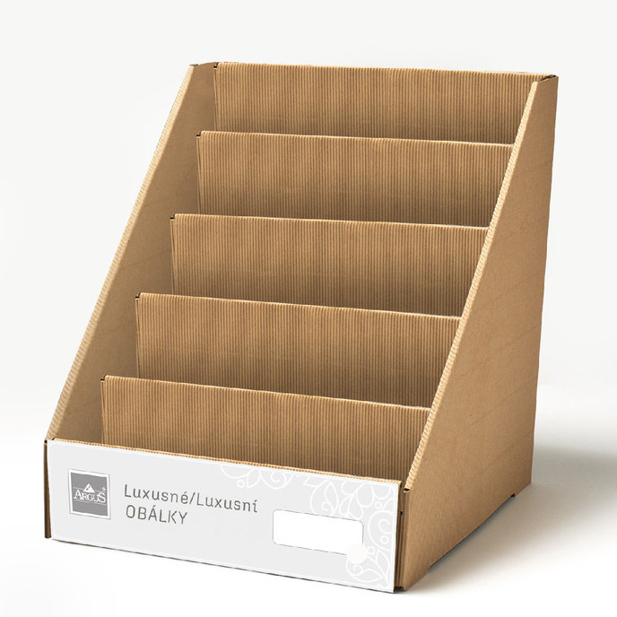 9799-0043 Papierový display na LUX obálky