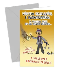 190-648s xBlahoprajná karta humorná SK