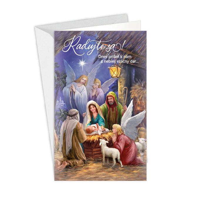 11-6503 Christmas greeting card SK