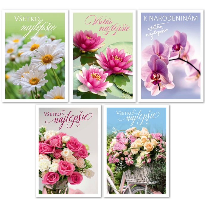 0615-0593s Pohľadnica gratulačná SK