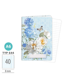 1598-0400-2 Zošit A6, 40 listov, TYP 644 Spring blooms