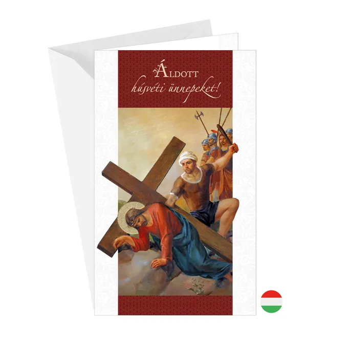 12-680 Easter greeting card HU