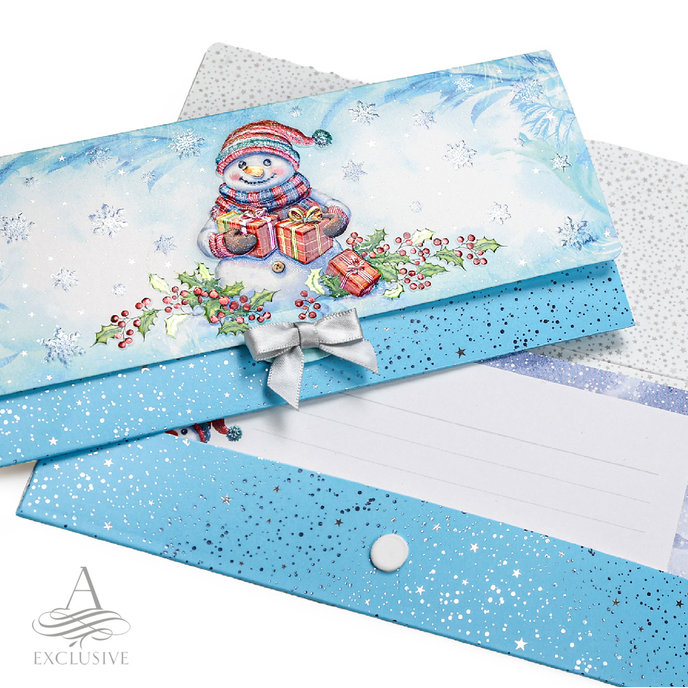 81-6063 Christmas envelope