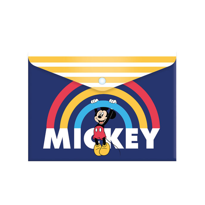 1647-0301 Plastový obal A5 s drukom lic. Disney Mickey