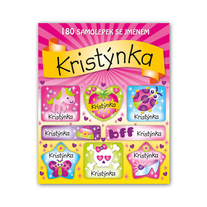 1114-0113 Tear-off block with stickers - 15 sheets, Kristýnka