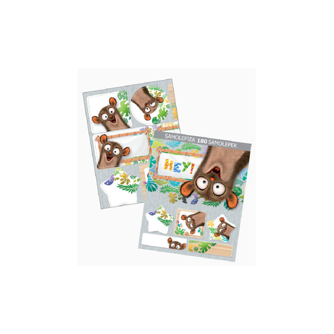 1114-0272 Tear-off block with stickers - 15 sheets