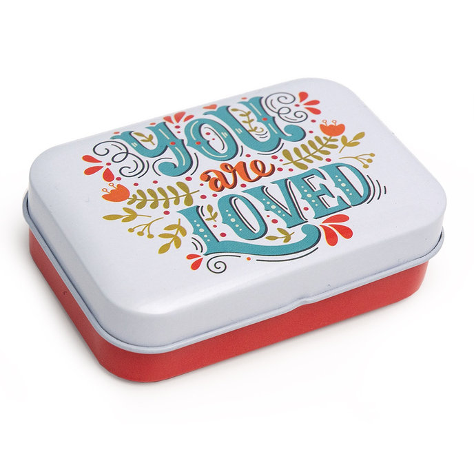 2312-0007 Tin box. Size: 75x50x20mm