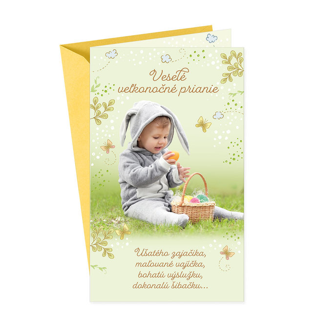 12-695 Easter greeting card SK