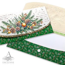 91-6018 Christmas envelope