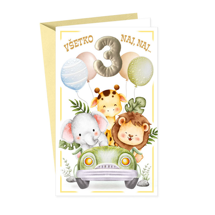 17-6044 Greeting card for children SK/3