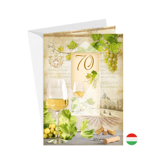 75-674 Greeting card HU/70