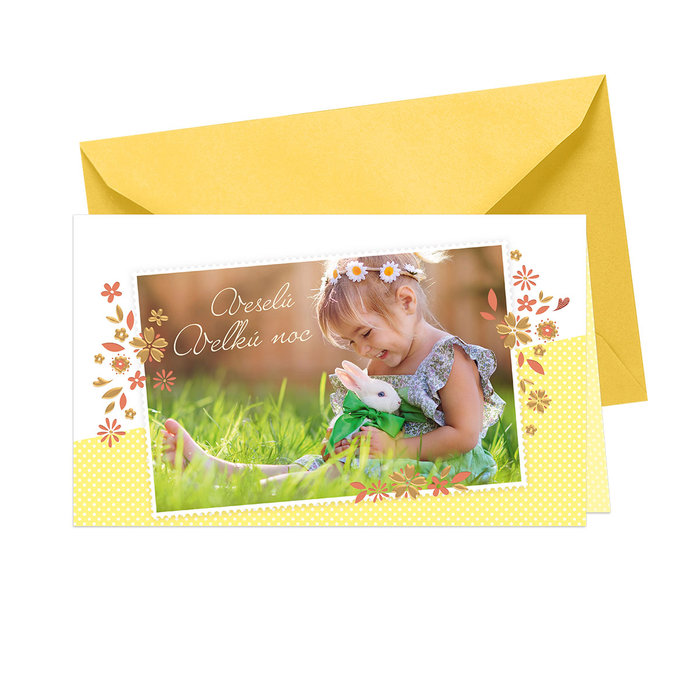 12-687 Easter greeting card SK