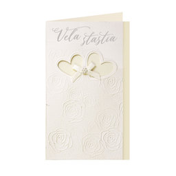 13-430A Wedding greeting card SK