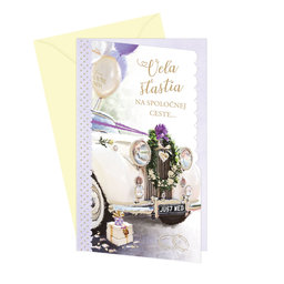 13-6117 Wedding greeting card SK