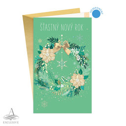11-6537 Christmas greeting card SK