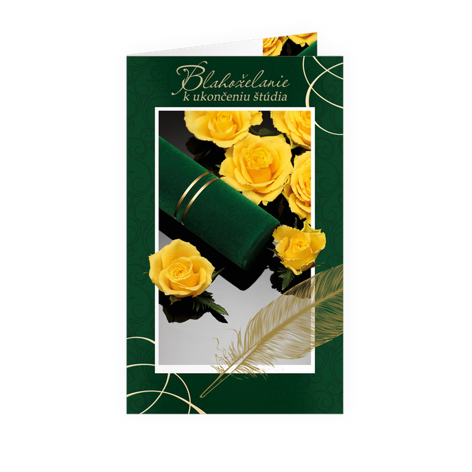 18-673 Graduation greeting card SK