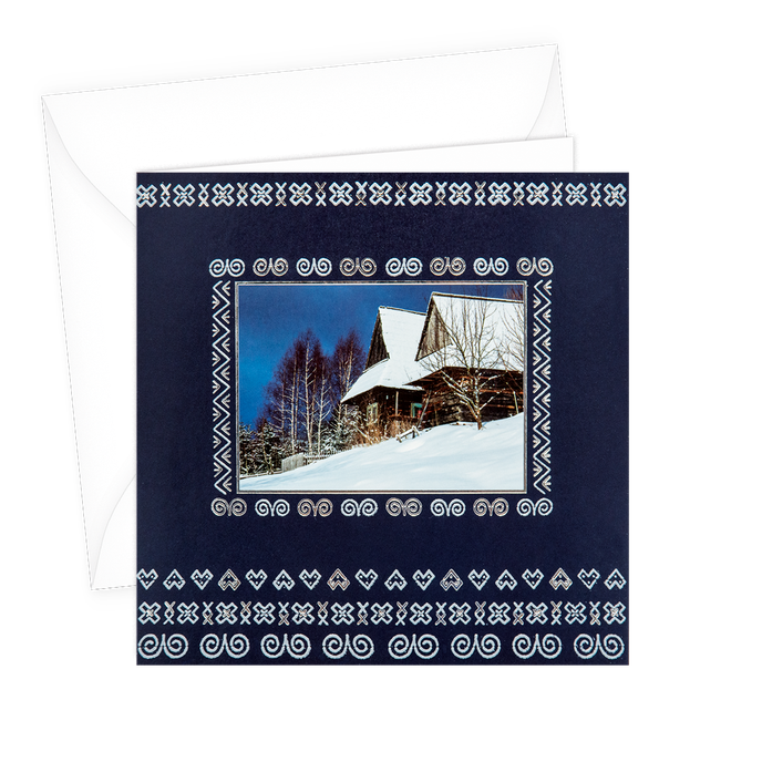 91-728 Christmas greeting card SK