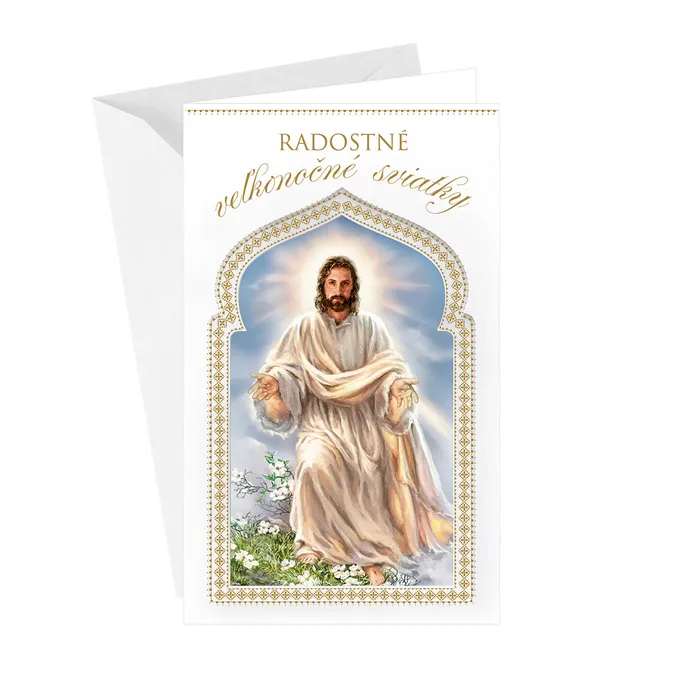 12-6018 Easter greeting card SK