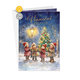 71-8027 Christmas greeting card music SK