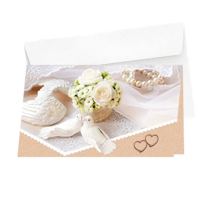 13-6095 Wedding greeting card SK
