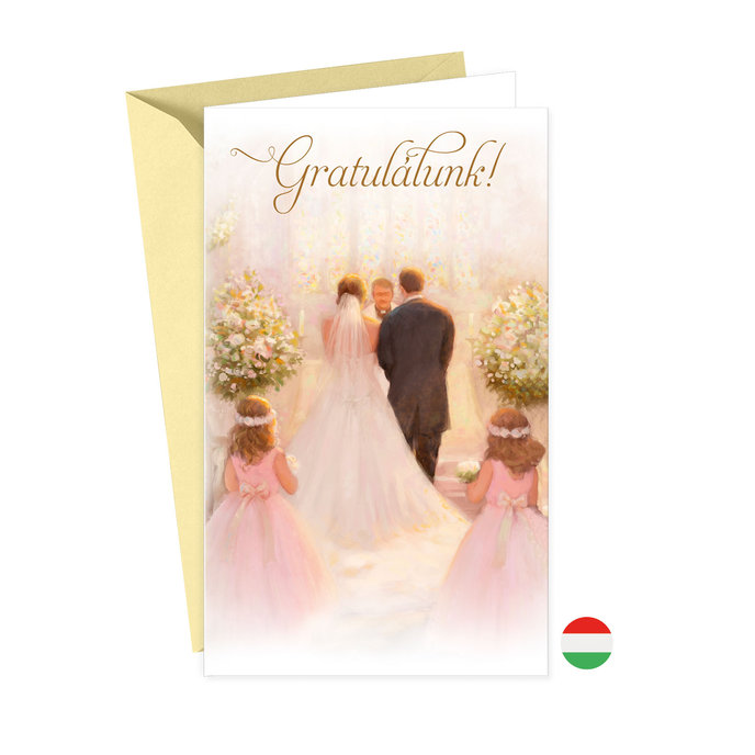 13-6128 Wedding greeting card HU