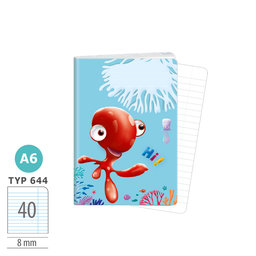 1598-0362 Exercise book A6, TYPE 644 Hi!