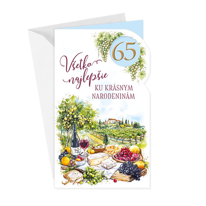 15-6581 Blahoprajná karta gratulačná SK/65