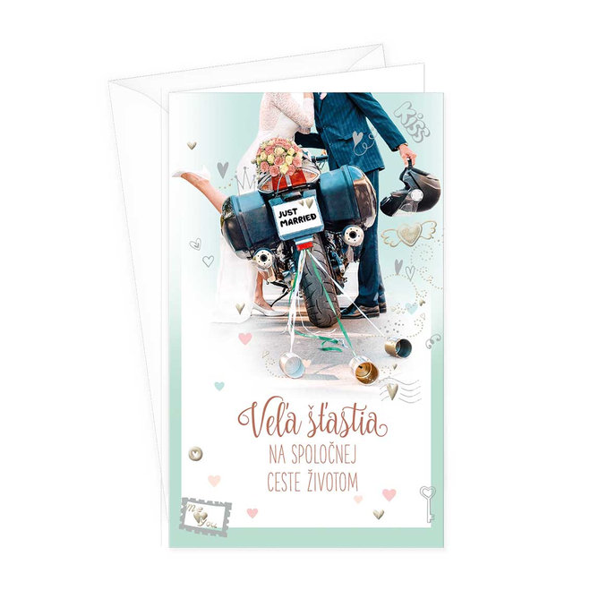 13-6159 Wedding greeting card SK