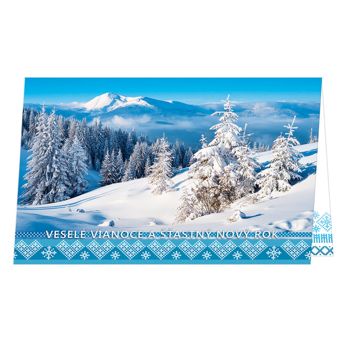 71-9006 Christmas greeting card 3D SK