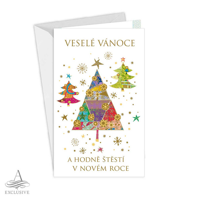 11-6536 Christmas greeting card CZ