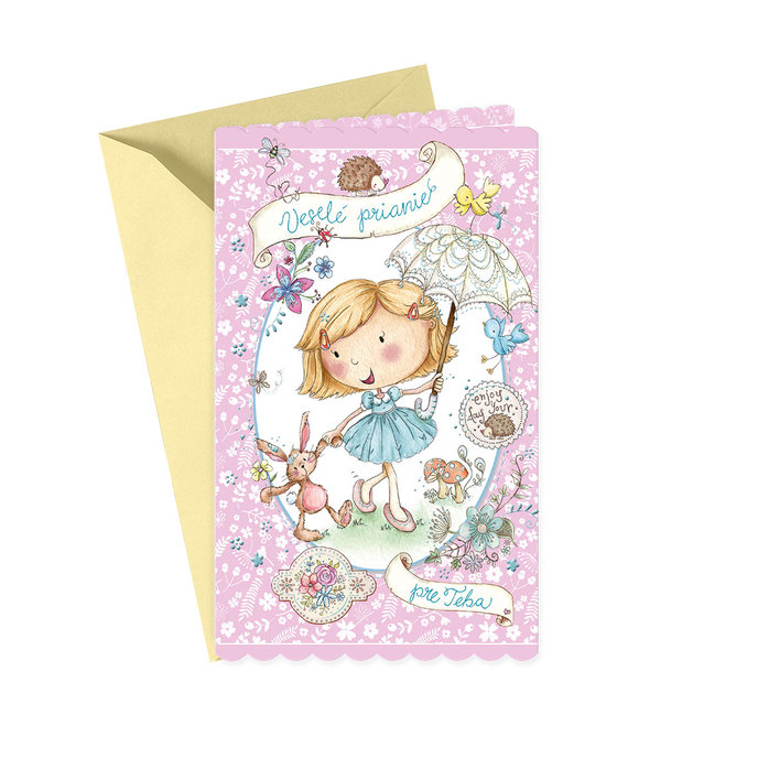 17-6039 Greeting card for children SK