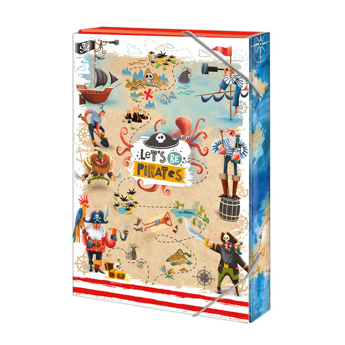 1231-0363 School folder A4 Let’s be Pirates