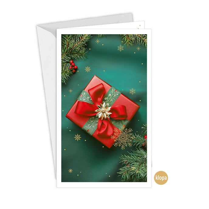 11-6573 Christmas greeting card BT