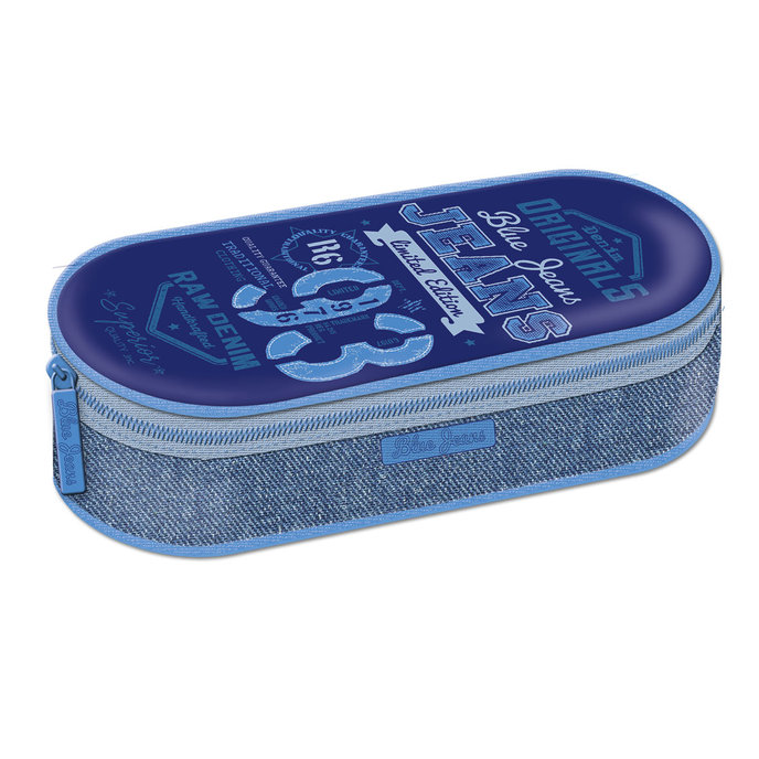 1846-0288-1 Pencil case Blue jeans
